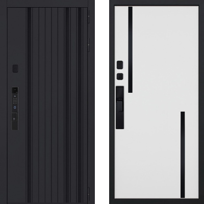 Стальная дверь «Solana» (биометрический замок Smart lock К06)