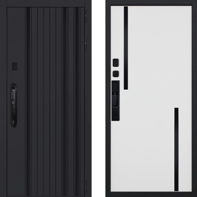 Стальная дверь «Solana» (биометрический замок Smart lock DZ 888)